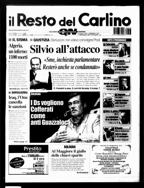 Il Resto del Carlino : giornale dell'Emilia
